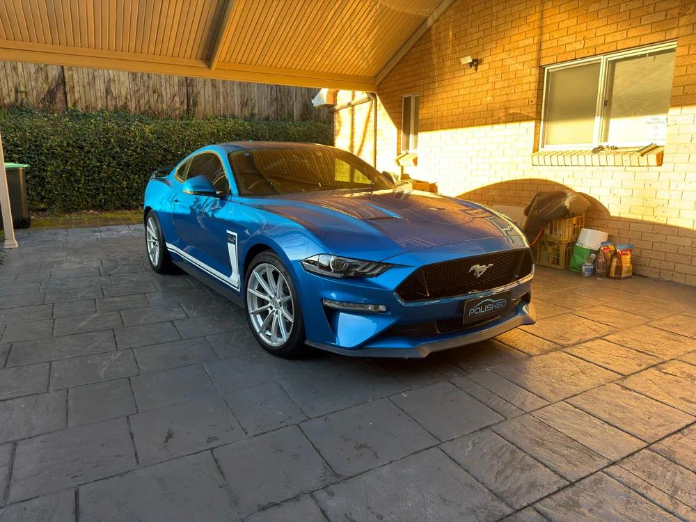 Ford Mustang after a Polished Detailing detail
