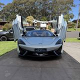 McLaren 570S front, doors up